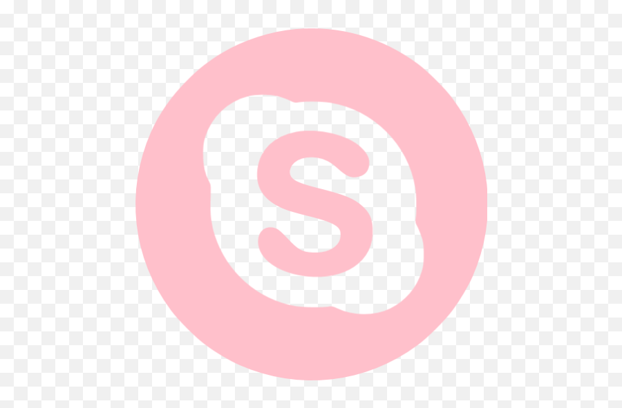 Pink Skype 4 Icon - Skype Pink Png Emoji,Skype Emoticon List