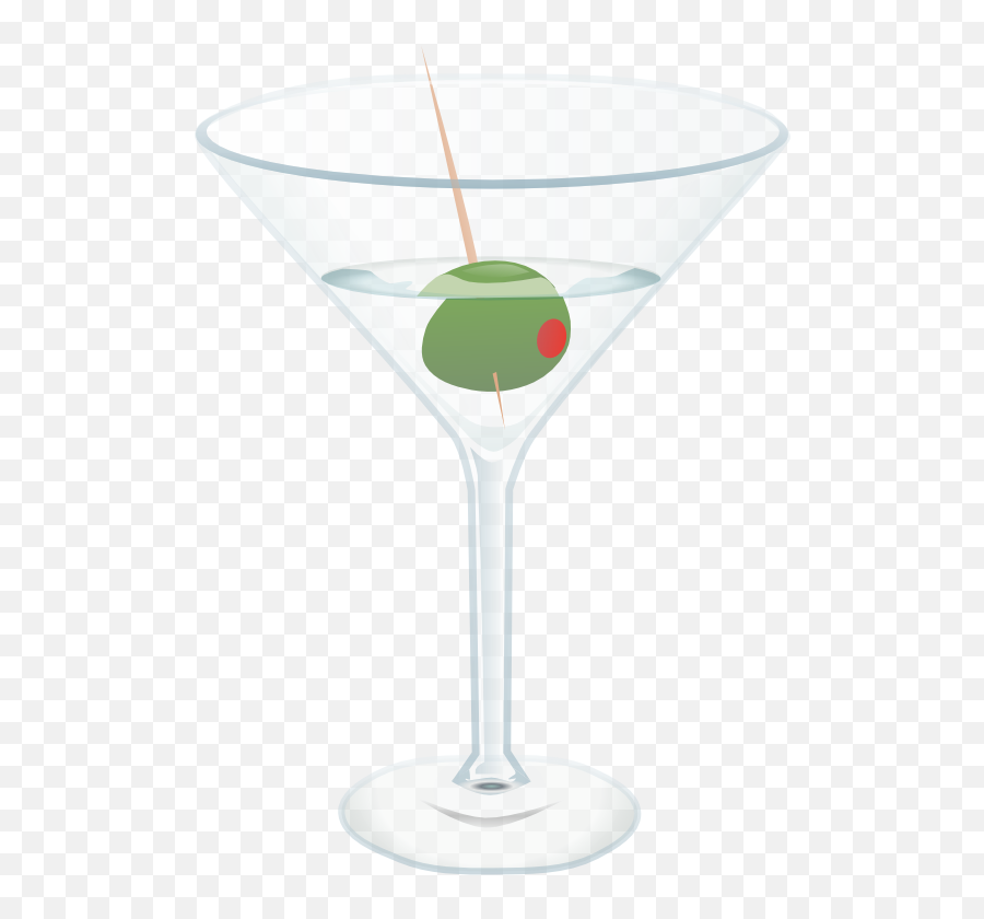 Martini Glass Free To Use Clip Art - Alcohol Drink With Olive Emoji,Martini Party Emoji