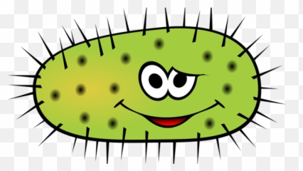 Bacteria Png Images Free Download - Transparent Background Germs Clipart Emoji