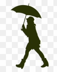 Transparent Png Svg Vector File - Dibujos De Una Persona Con Paraguas Emoji