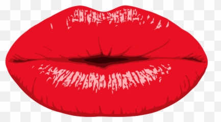Red Lips - Blowing A Kiss Png Emoji