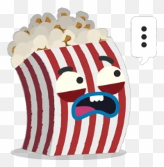 Popcorn Stickers For Whatsapp - Illustration Emoji,Popcorn Emoji
