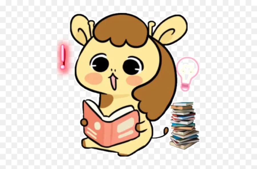 Giraffe Y Hippopotamus Stickers For Whatsapp - Cartoon Emoji,Giraffe Emoji