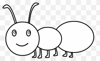 Cute Ant Coloring Page Free Clip Art - Clipartix Ant Template For Preschool Emoji,Ant Emoji