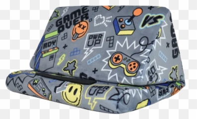 Gamer Tablet Pillow - Messenger Bag Emoji