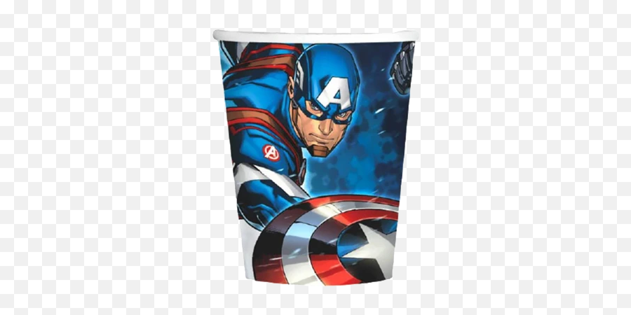 The Avengers Party Dinner Plates Just For Kids - Disposable Cup Emoji,Avengers Emoji
