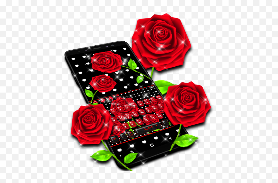 Red Rose Keyboard - Apps On Google Play Garden Roses Emoji,Rose Emojis