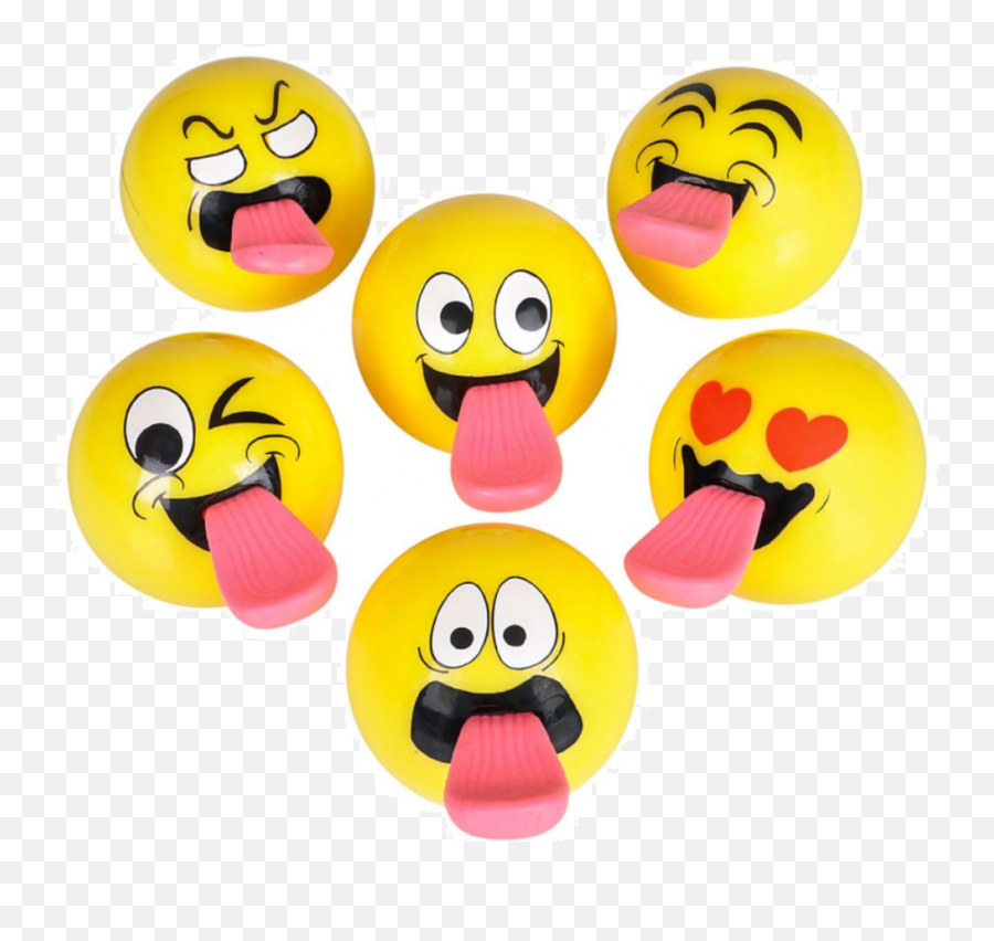 Flashing Emoticon Tongue Ball - Cartoon Emoji,Emoji Tongue