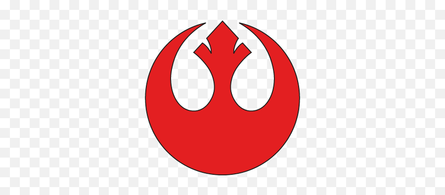 Rebel Alliance Vector Logo Download Free - Star Wars Rebel Symbol Emoji,Rebel Emoji