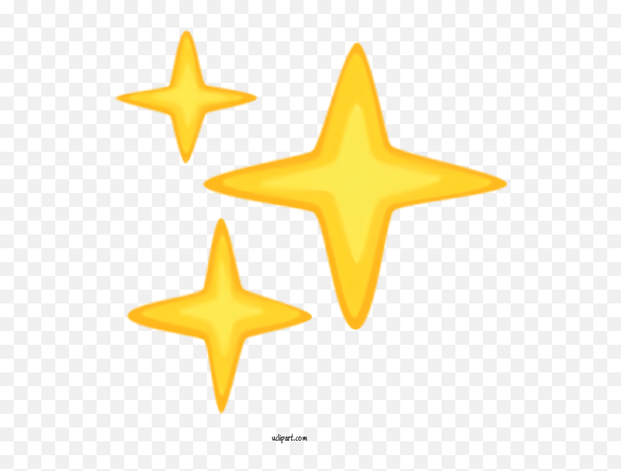Holidays Yellow Star For Diwali - Vertical Emoji,Sparkle Emoji Transparent