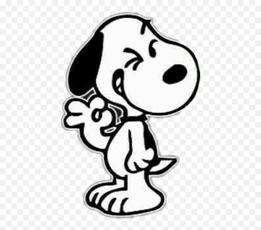 Snoopy Okay Clipart - Full Size Clipart 3508029 Pinclipart Snoopy Don T Care Emoji,Nuts Emoji