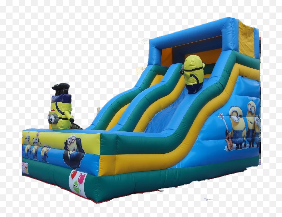 Minion Inflatable Slide - 6m Fun Emoji,Emoji Slides