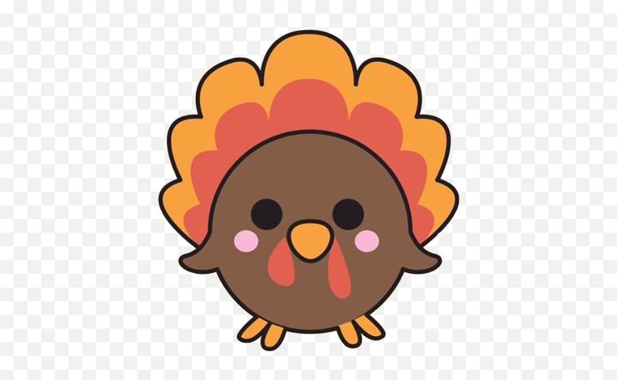 Turkey Stickers - Happy Emoji,Turkey Leg Emoji