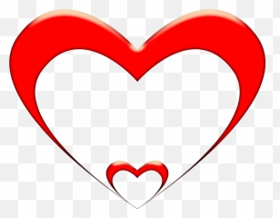 Line Heart Png Transparent Background - Icon Red Emoji