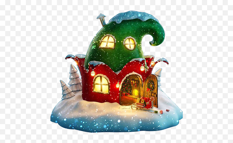 Santa Merry Xmas Theme - Christmas Elf Background Emoji,Christmas Light Emoji