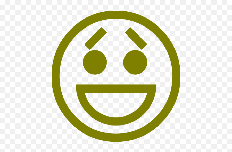 Olive Emoticon 47 Icon - Free Olive Emoticon Icons Disappointed Logo Emoji,Smileys And Emoticons