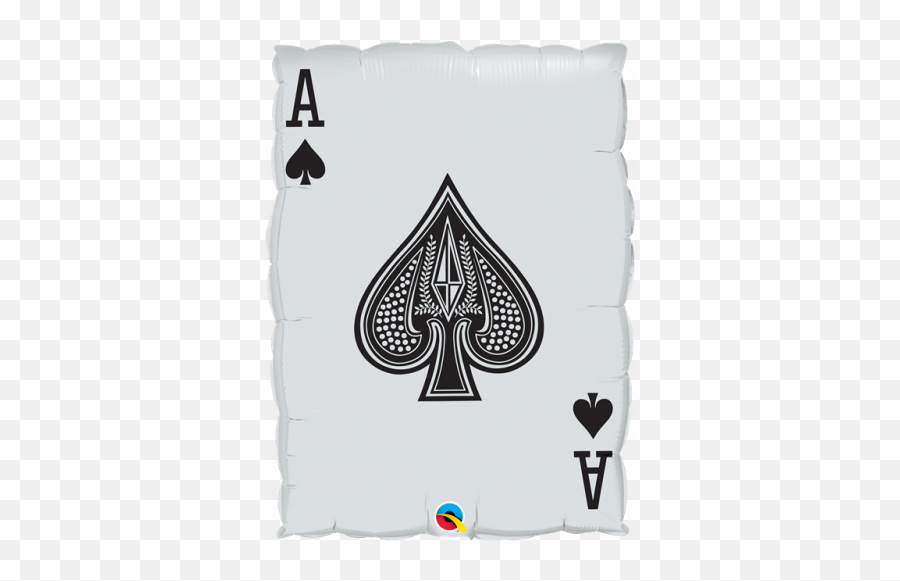 Greetings House - Ornate Ace Of Spades Card Emoji,Ace Flag Emoji
