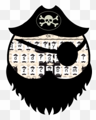 Pirate Beard King Theme - Clip Art Emoji