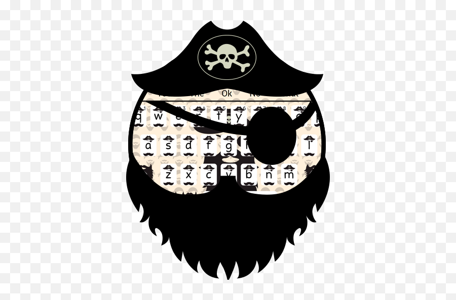 Pirate Beard King Theme - Clip Art Emoji,Pirate Emoji Android