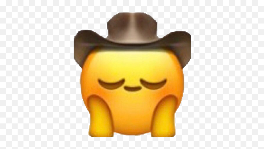 Cowboy Emoji Love Yeehaw - Happy Cowboy Emoji Meme,Emoji For Love
