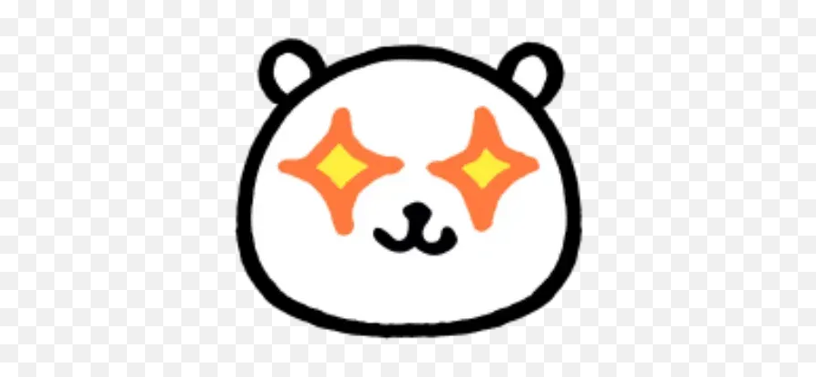 W Bear Emoji Whatsapp Stickers - White Bear Emoji,Link Emoji