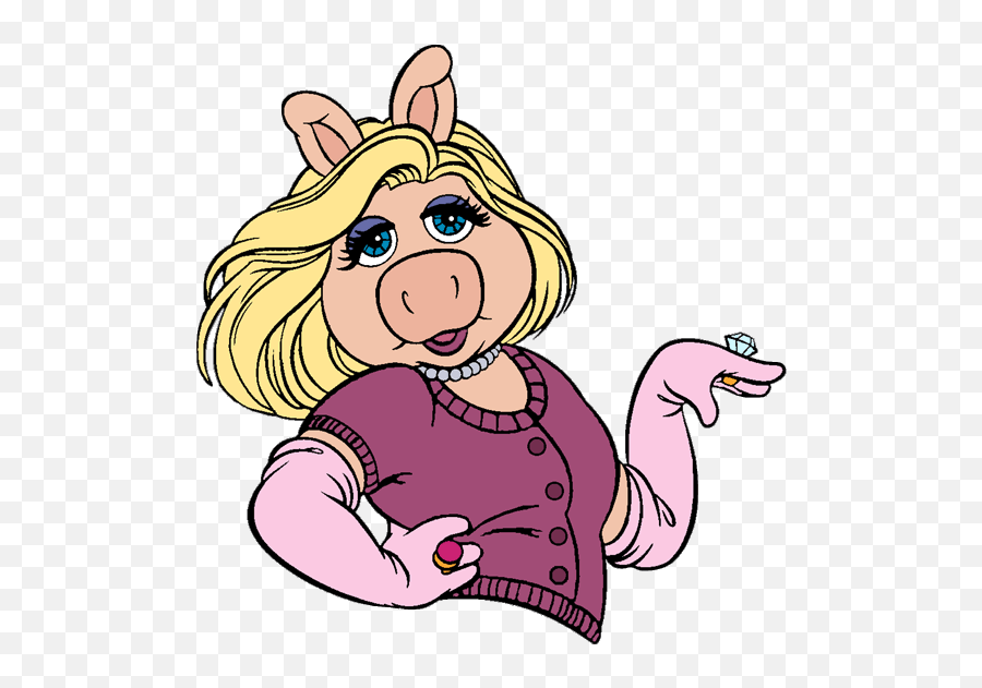 Miss Piggy Clipart Freeuse Png Files - Miss Piggy Clipart Emoji,Miss Piggy Emoji