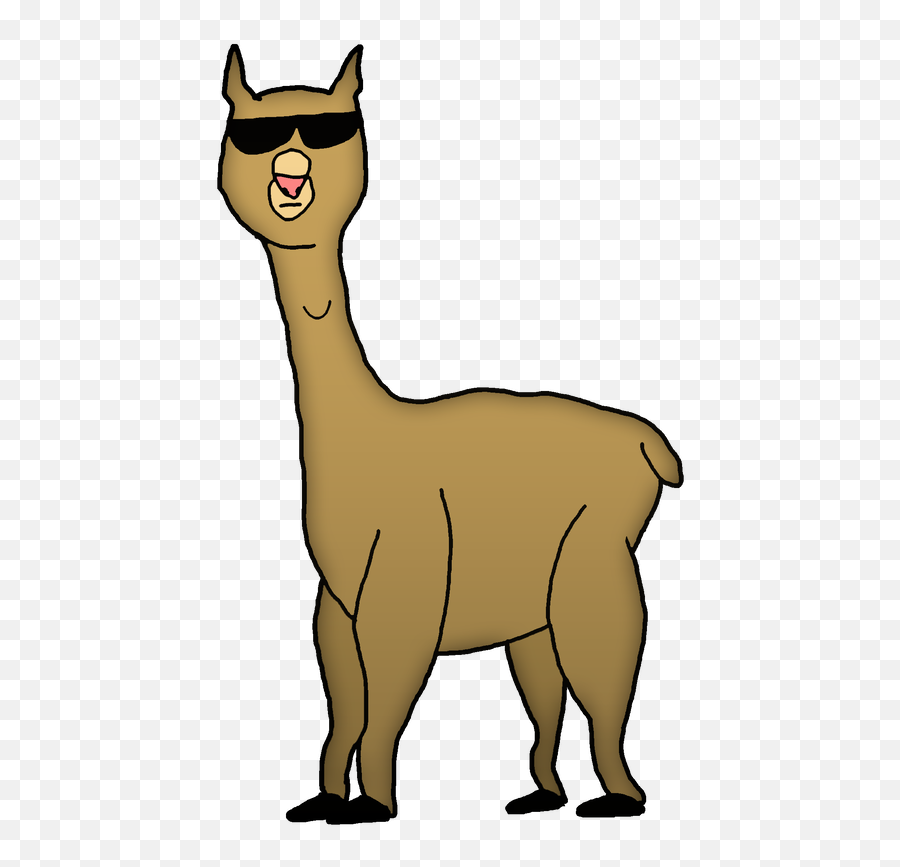 Alpaca Transparent Cartoon Picture - Llama Clipart Transparent Background Emoji,Alpaca Emoticon