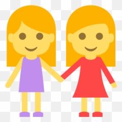 Emojione 1f46d - Two Women Holding Hands