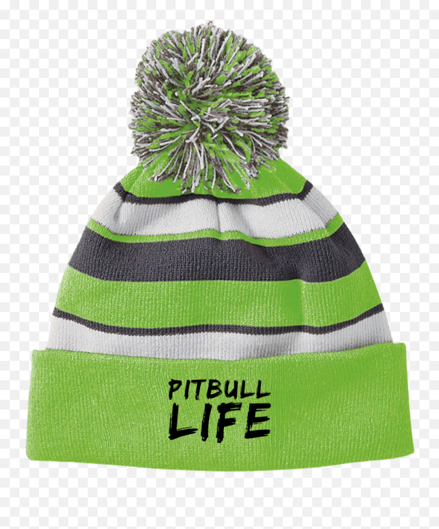 Pitbull Life - Beanie Emoji,Emoji Winter Hat