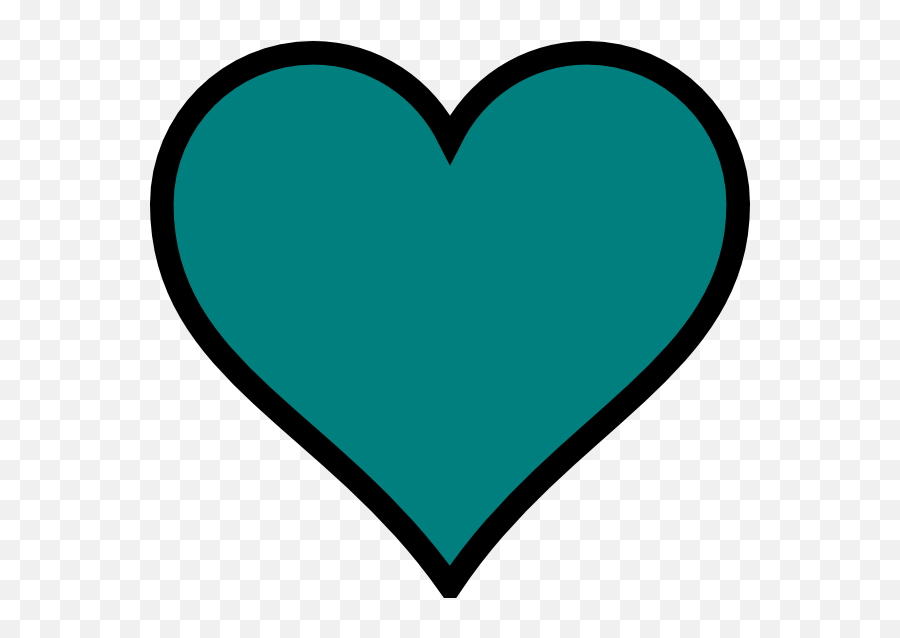 Teal Heart Clipart - Purple Heart White Background Emoji,Teal Heart Emoji
