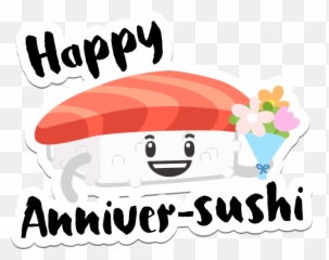 Sushi Stickers For Imessage By Hyper Interactive Llc - Clip Art Emoji,Sushi Roll Emoji