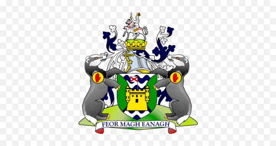 County Fermanagh - Wikipedia Fermanagh Gaa Crest Emoji,Family Crown Castle Emoji