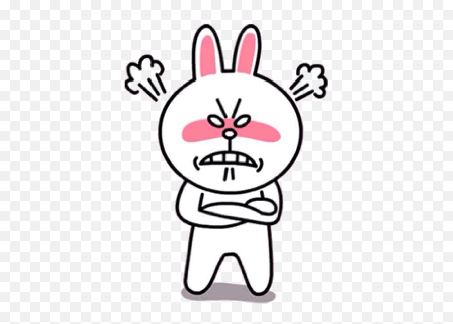 Line Stickers - Stiker Line Cony Png Emoji,Arms Folded Emoji