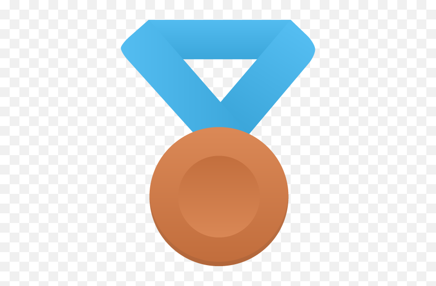 Bronze Metal Blue Icon - Bronze Icon Png Emoji,Bronze Emoji