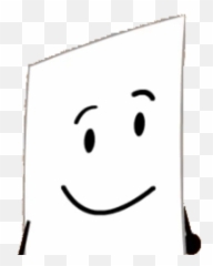 Paper Battle for Dream Island Object Shows Community - Smiley Emoji