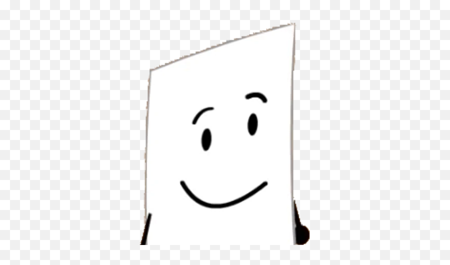Paper Battle For Dream Island Object Shows Community - Smiley Emoji,Dream Emoticon
