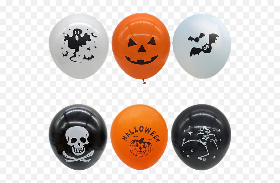 Smiley Halloween Png Transparent Png Mart - Balloon Emoji,Halloween Emoji Png