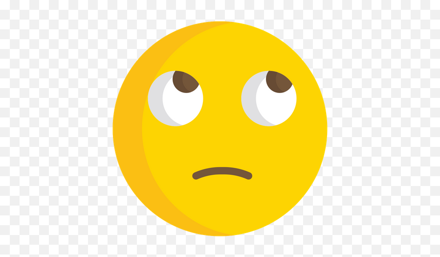 Face With Rolling Eyes Emoji Icon Of Flat Style - Smiley,Rolling Eyes Emoji Png
