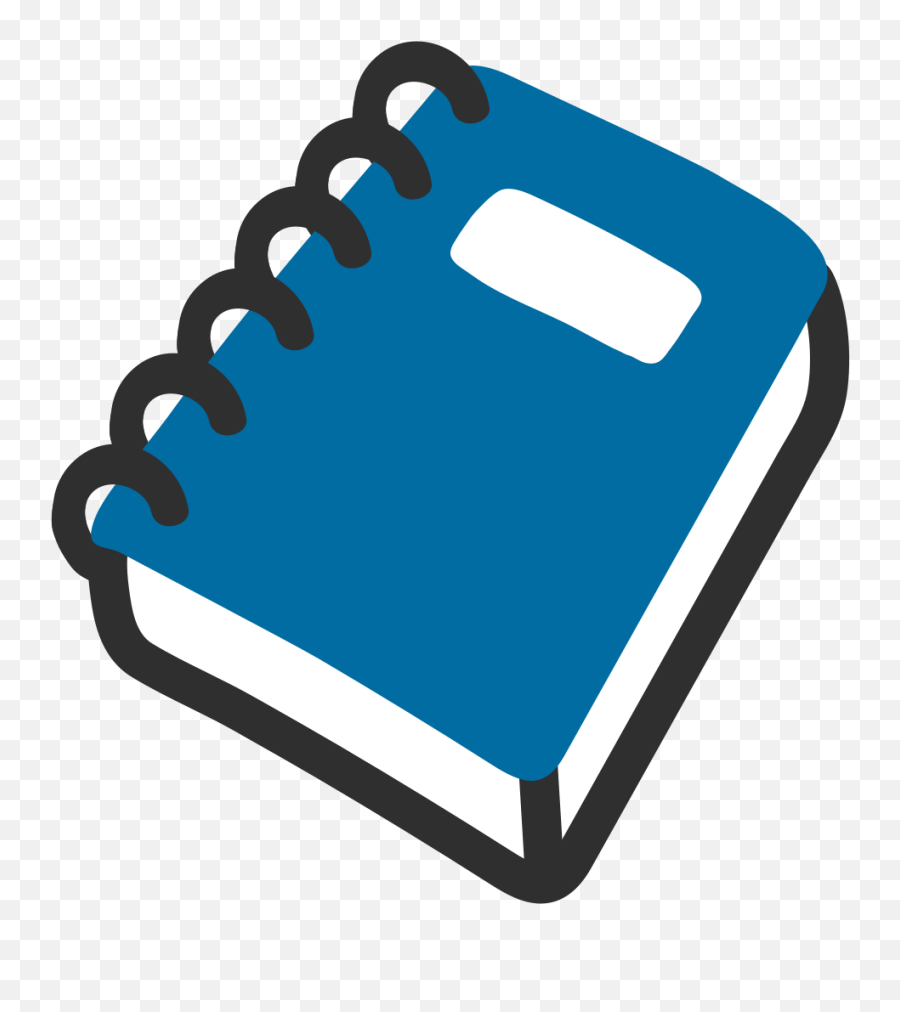 Download Android Book Emoji Hd Png - Notebook Emoji,Notebook Emoji Png