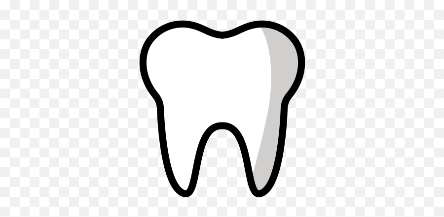 Tooth Emoji - Tooth Emoji,Toothless Smile Emoji