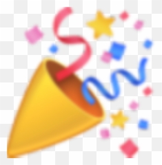 pictures Epixome - Celebration Party Popper Emoji Png