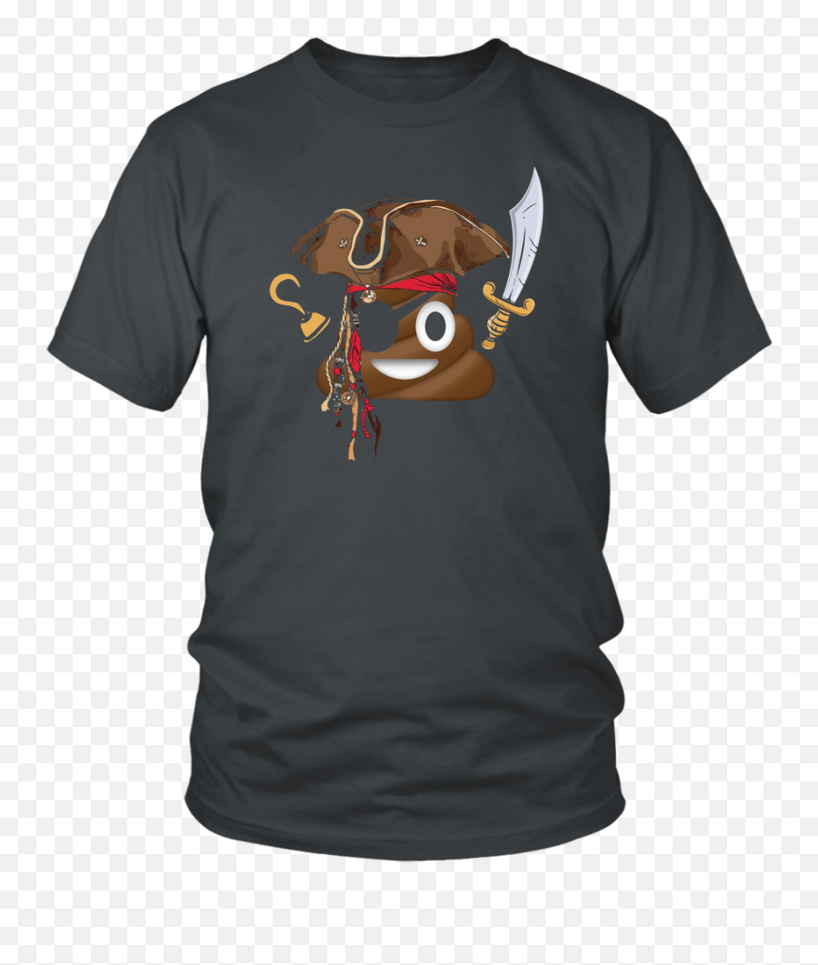 Download Pirate Emoji Funny Halloween Poop Costume With - Larry Bernandez T Shirt,Sword Emoji