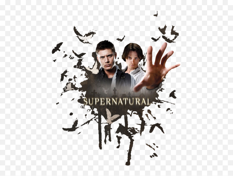 Supernatural Psd Official Psds - Supernatural Final Season Poster Emoji,Supernatural Emoji