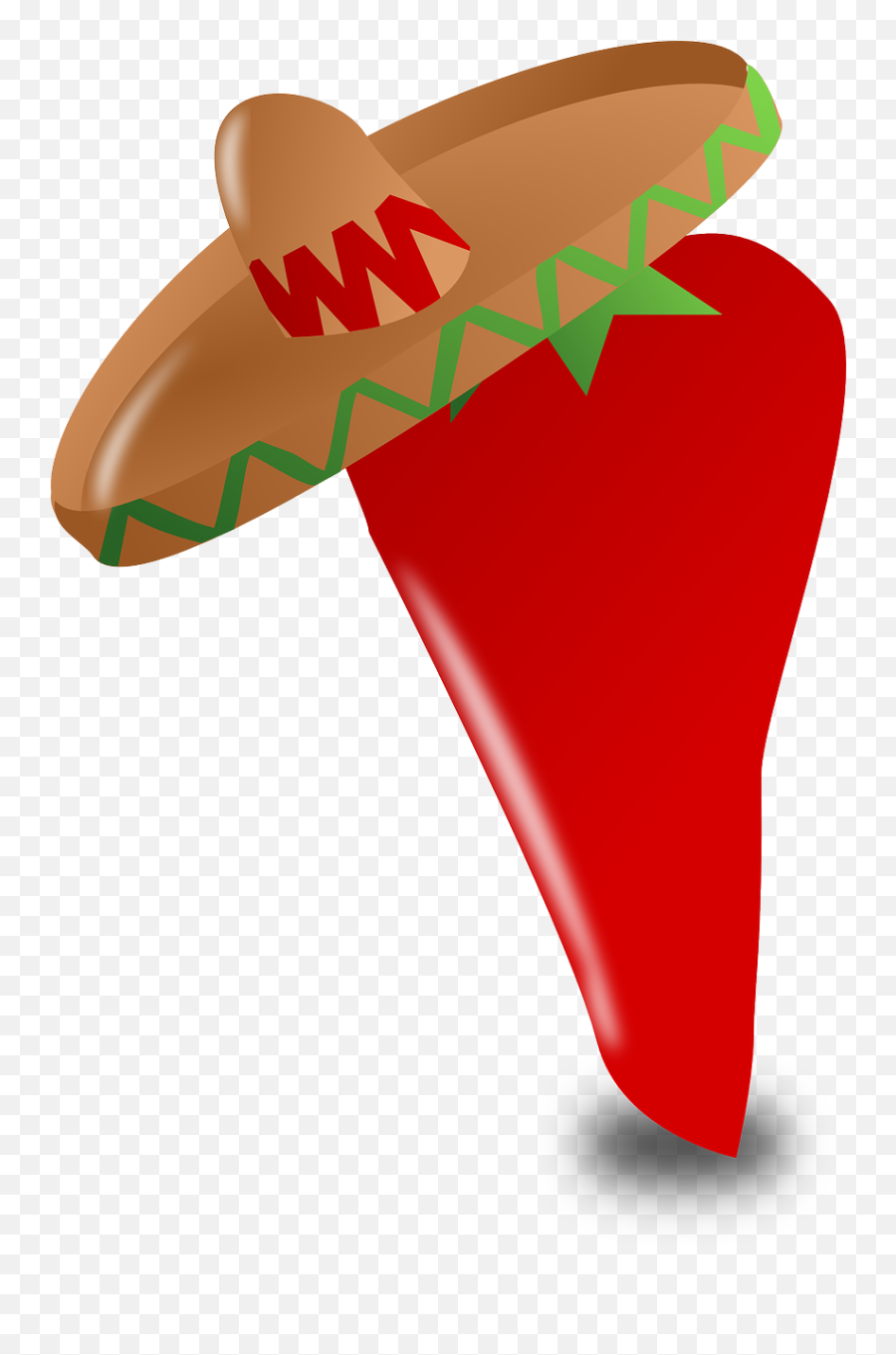 Mexico Sombrero Chili Hot Spicy - Cinco De Mayo Clipart Png Emoji,Trinidad Flag Emoji