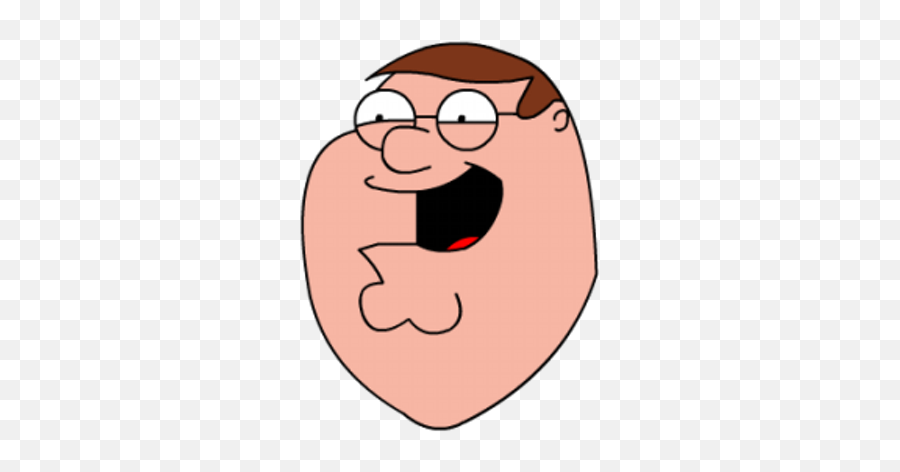 Family Guy Flashback - Peter Griffin Head Png Emoji,Family Guy Emojis