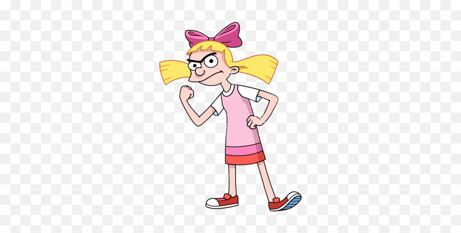 Hey Png And Vectors For Free Download - Helga From Hey Arnold Emoji,2 In The Pink 1 In The Stink Emoji