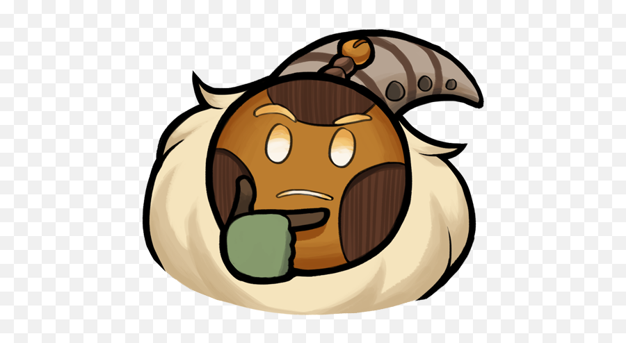 Bardmains - League Of Legends Bard Emote Emoji,Think Emoji