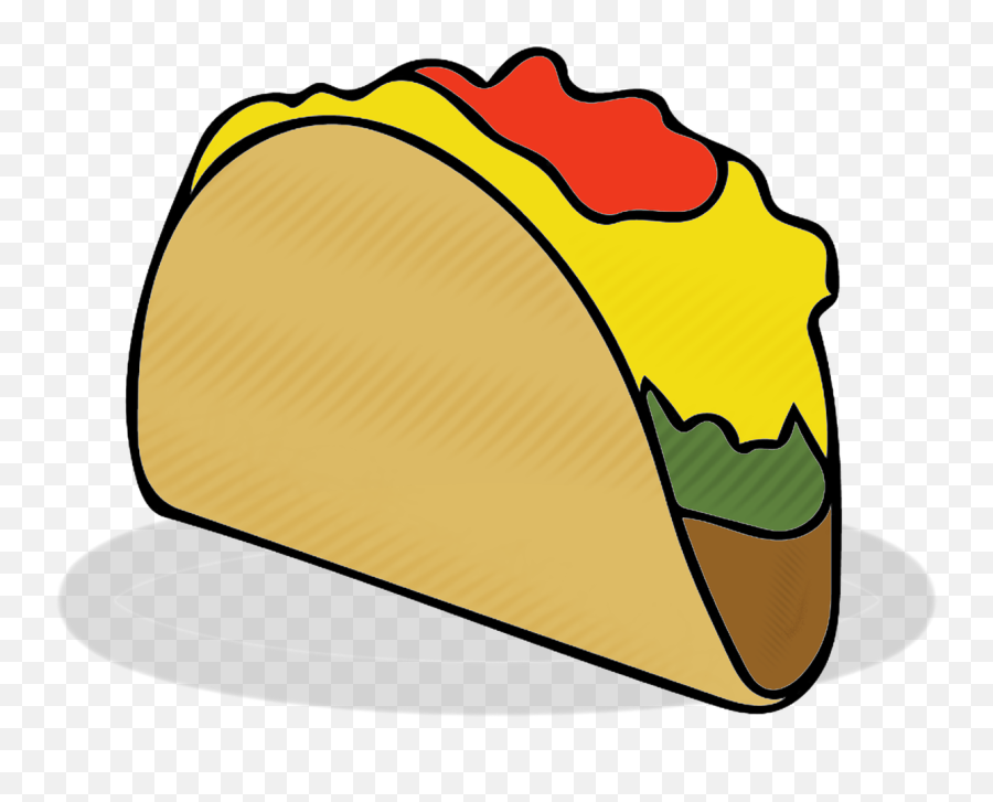 Taco Tacos Food Fast Food Eating Mexican Food Clipart - Taco Emoji,Mexican Emoji