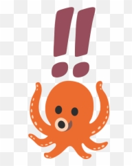 Picture - Blob Octopus Emoji