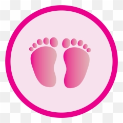 Baby Feet Clip Art Free Download Best - Baby Feet Clipart Png Pink Emoji,Baby Feet Emoji